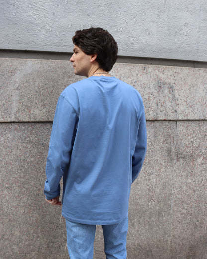 SUNFLOWER BLUE LONG SLEEVE