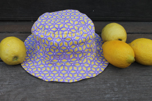 YELLOW LAVENDER BUCKET HAT