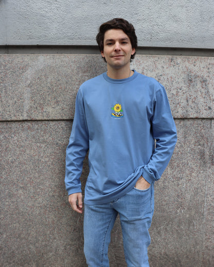 SUNFLOWER BLUE LONG SLEEVE