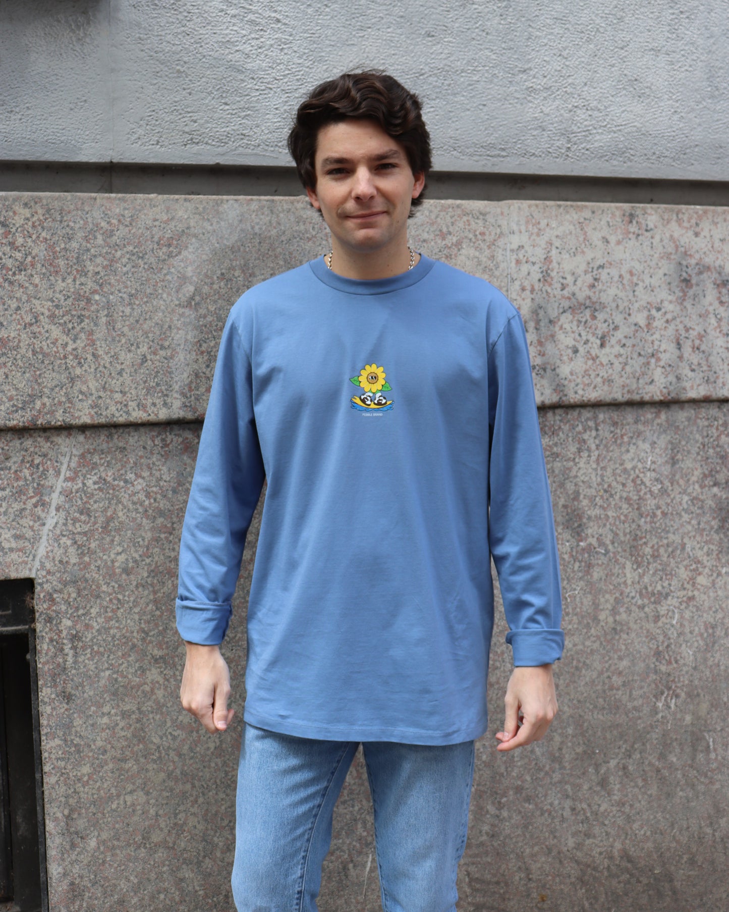 SUNFLOWER BLUE LONG SLEEVE